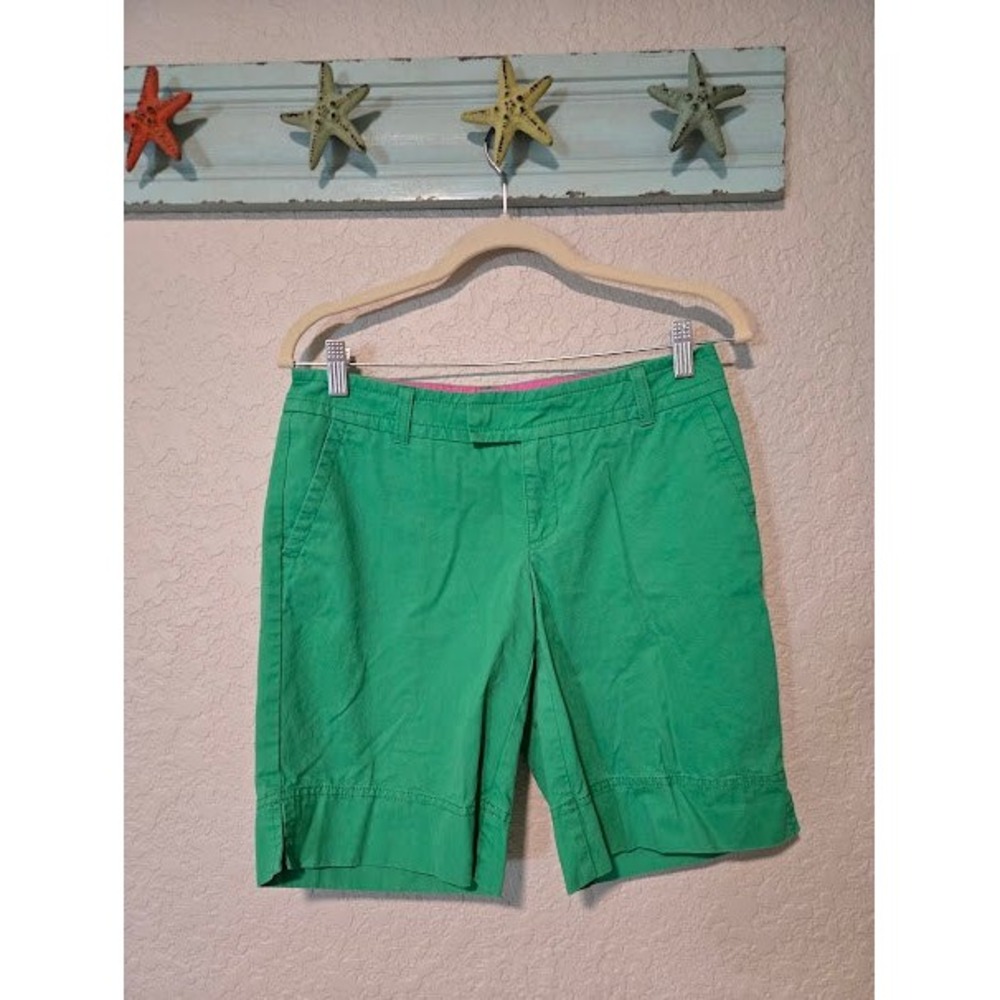 Lilly Pulitzer Vintage Green Bermuda Shorts